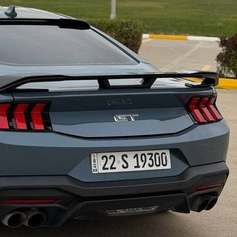 فورد موستانك GT 5.0 
الموديل : 2024 
اللون : سمنتي ( اللون الجديد )  
رادار جانبي 
رادار امامي 
داخل اسود جلد 
كير 10 نمر
كشنات تدفئة وتبريد 
اكتف كزوز 
هندبريك بصمة 
تحديد مسار 
مري حساسات 
ستيرن تدفئه
شاشة الكتروني داخل الجديد متصل بالكامل
شفتات ستيرن 
ليد داخلي 
اوتو هولد 
6 مودات قيادة 
عداد الكتروني 
حساسات 360 درجة امامي وخلفي 
كاميره خلفيه
كروس سرعه 
المسافه المقطوعه : 10000mi مايعادل 16000 كيلو 
الضرر : جاملغ السكن وباب السكن صبغ وجاملغ السايق كلير فقط وبيها ملاحظتين صغيره بخصة بكد الاصبع بالبنيد وشبر بالجاملغ الخلفي بارد السيارة فقط ايرباك تكمة بدون سيترن وبدون دشبول

السيارة مناقصها ولا درهم صرف لادهن ولا دسكات ولا اي ملاحظة كير ومحرك بشرط 
*** السيارة رقم اربيل  وعنوانها اربيل - ERBIL 
للتواصل : 
***********
***********
