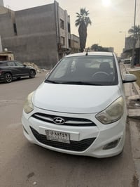 هونداي i10 للبيع موديل 2013  خليجيه مكفوله من الضربه والصبغ  محرك 1200...