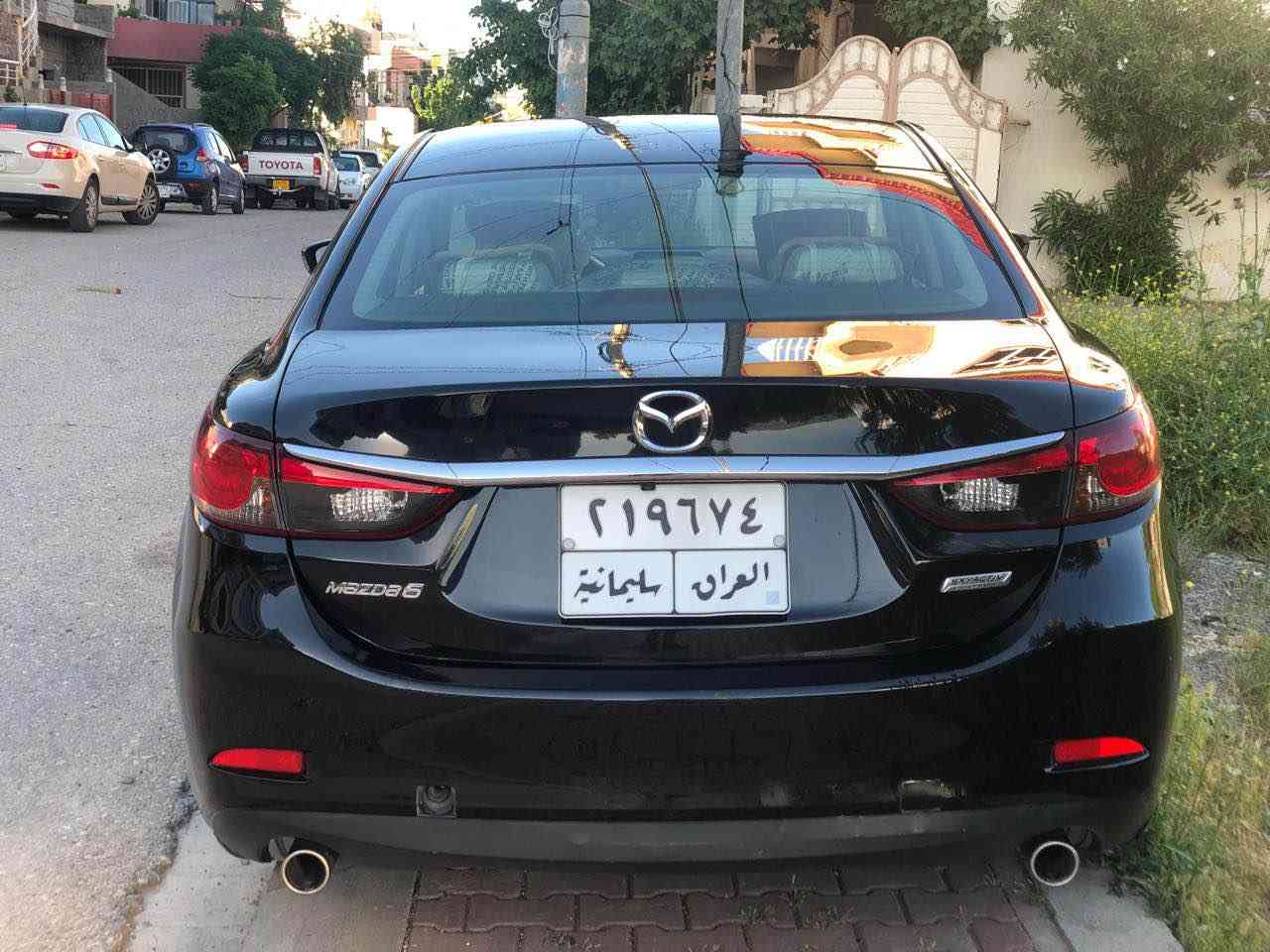 مازدای ٦ select ٢٠١٦
١٧٠ هەزار رۆشتوە
بونیت چەمەلەخ بۆیاخی ئەمریکا 
دەرگای سایق لەگەل دوای سایق بۆیاخی ئێرەیە
گێر و مەکینە بە شەرتی ١٠٠ وەستا بچوک ترین خلل لە سعری بشکێنە
سعری ١١٦ م مەجال 
رەقەم و سەنەوی تازە و شەرتی بەناو کردنەوە

***********
___________________________________
مازدا ٦ موصفات select 
ماشية ١٧٠ الف و قالبة للزيادة
بونيت و جملغ صبغ امريكا
باب السايق و ورا السايق مسوين بيها حادث اهنا
كير و محرك شرط ١٠٠ وستا و مصلح يعني متصادق فيتر اصغر خلل تكسر من سعرها 
و السعر ١١٦ و بيها مجال 
رقم و سنوي جديدت و شرط التحويل و الوكالة شوكت متريد
*********** السليمانية, العراق
