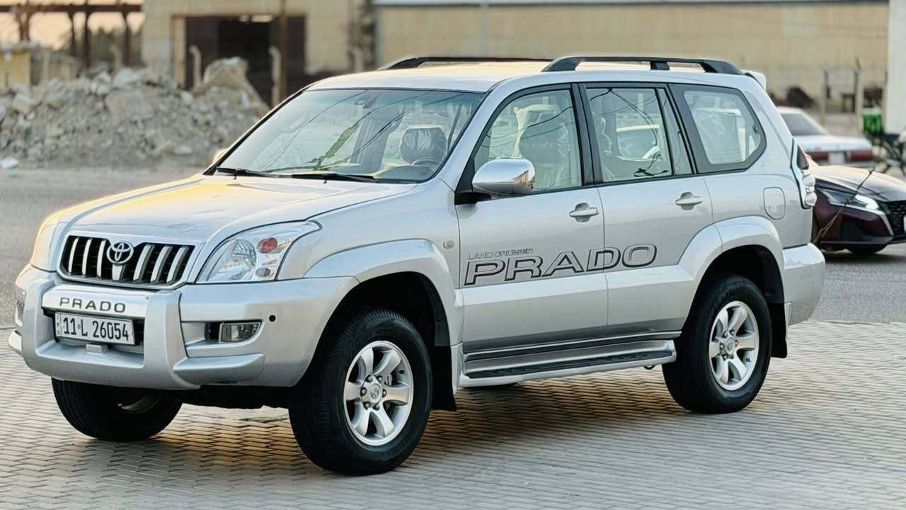 برادو 2008 خليجي رقم بغداد مشروع وطني سنويه وهزه 2030 سياره جديده وجاهزه مكينه 6V كير تخم تاير حداده كله جاهزه 7راكب 3قطع تبريد فول مواصفات  بيه جاملغ امامي صبغ فقط وباقي مكفوله ضربه والصبغ وكافه الاصواليات والضربه كله مكفوله السعر 157$ عنواني البصره الاستفسار ***********
