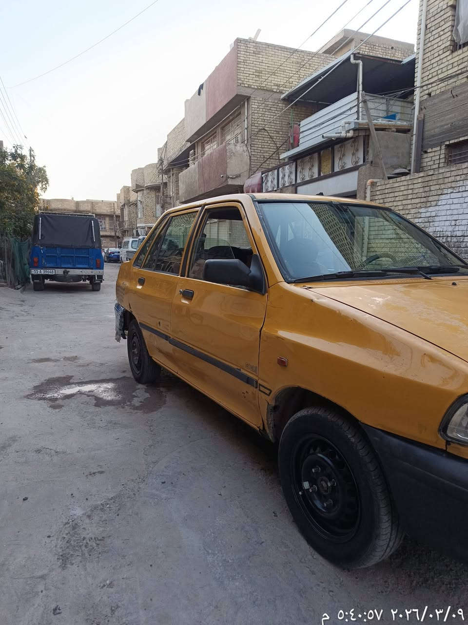 سلام عليكم 
سياره سايبا موديل 2011
 محرك وكير صدر جديد باتري جديد داينمو جديد تايرات الامامي جدد سياره خير من الله 
مكان سياره بغداد الحسينيه الراشديه 
سعر 25 وبيه مجال 
***********
