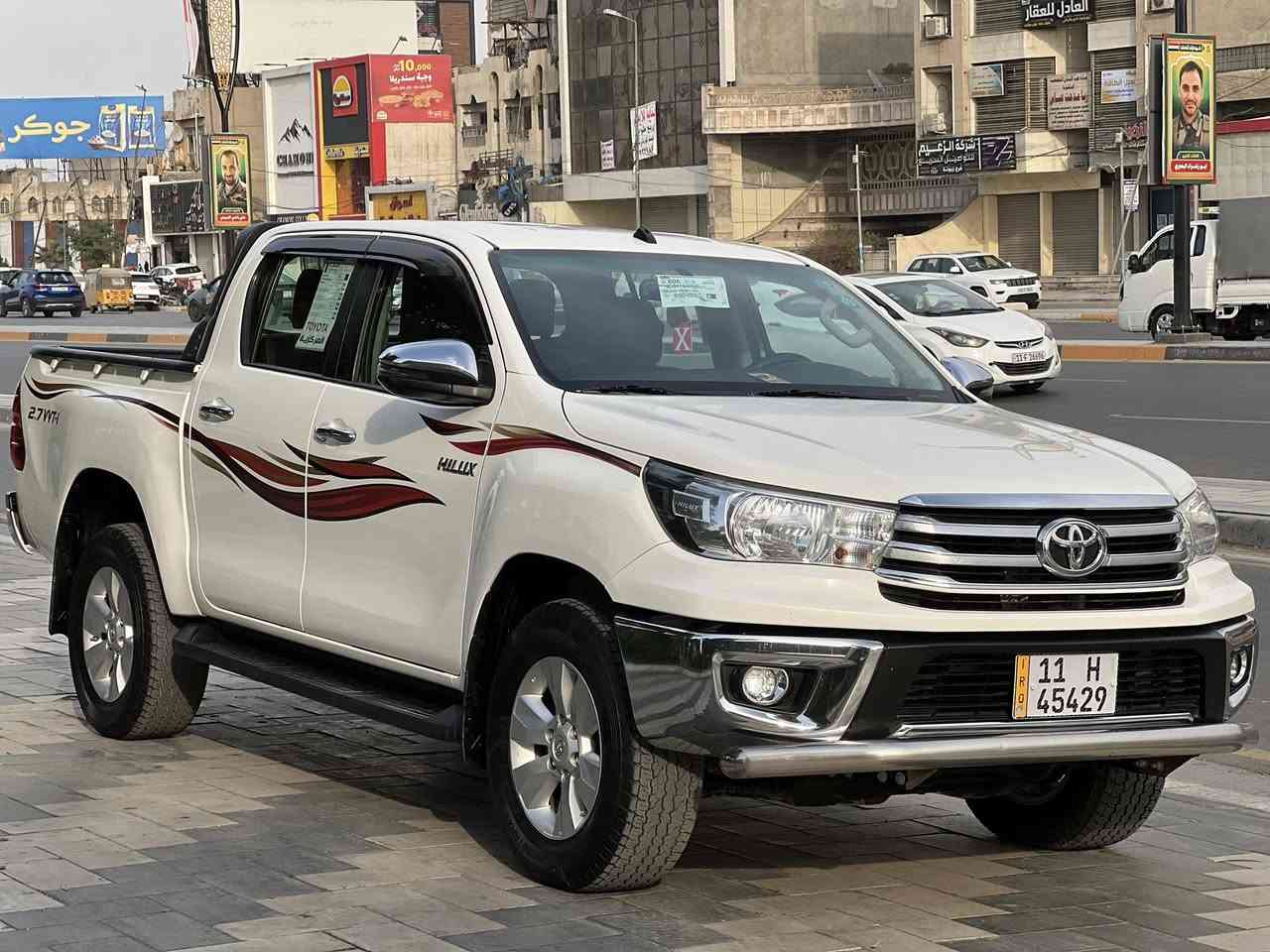 تيوتا هايلوكس للبيع🌟
موديل SAS 2020
ماشية 123 الف
كشنات تبريد وكامره خلفيه
سياره بدون صبغ بارد فقط 
الاضافات الي عليها بصمة تشغيل 
رقم بغداد هزه ورقم جديد 
مكان : بغداد زيونة
رقم : ***********☎️☎️
