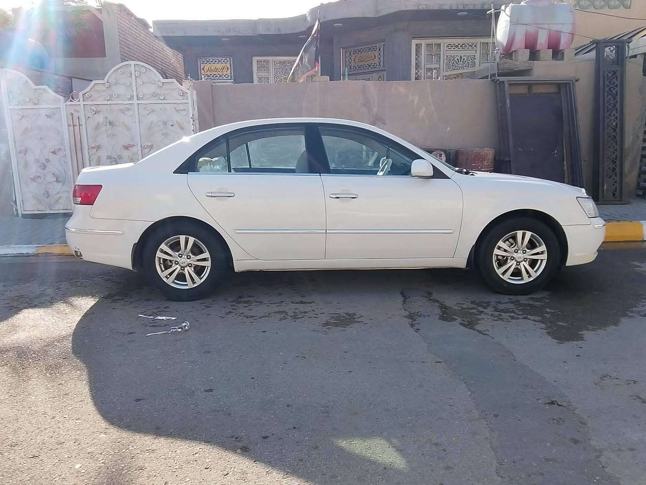 سوناتا خليجي سوناتا خليجي محرك 2400 رقم بغداد تخم تاير صدر جديد مكفوله السياره ما بيها اي ظربه صبغ حزام للجماليه***********
