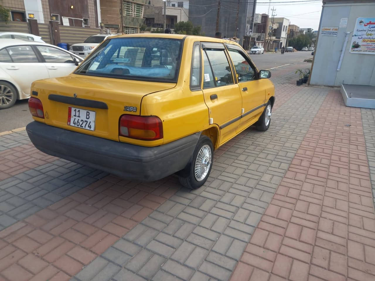 السلام عليكم سايبا 2011 بسمي هزة جديدة رقم دولي تحويل ثاني يوم هيئة وغرمات مصفرة كير ومحرك وصدر و تبريد  خير من الله   كهربائيات جاهزة السعر 26مكاني بغداد العامرية  رقم الهاتف ***********
