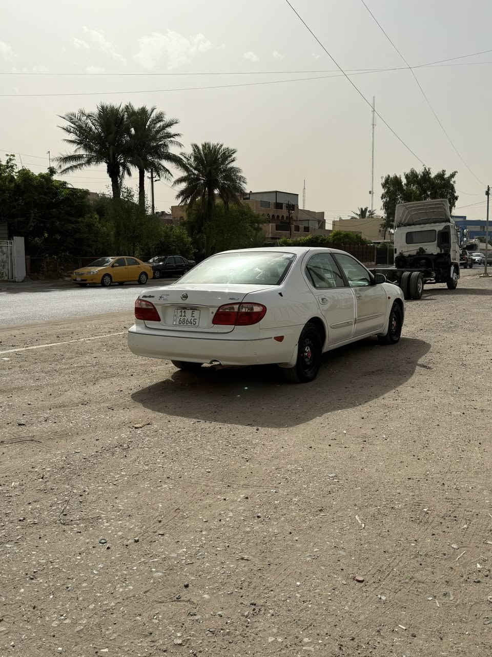سلام عليكم نيسان مكسما 2008للبيع 
مكينة 3000بلادي كير ومكينة مكفولات 
ادامة كاملة على منظومة البانزين 
زوج تايرات جديد 
باتري جديد 
سستم سماعات 🎙️🪫
رقم انكليزي تحويل ثاني يوم 
السعر 62وبيهة مجال 
للاستفسار ***********
مكان سيارة :بغداد البلديات
