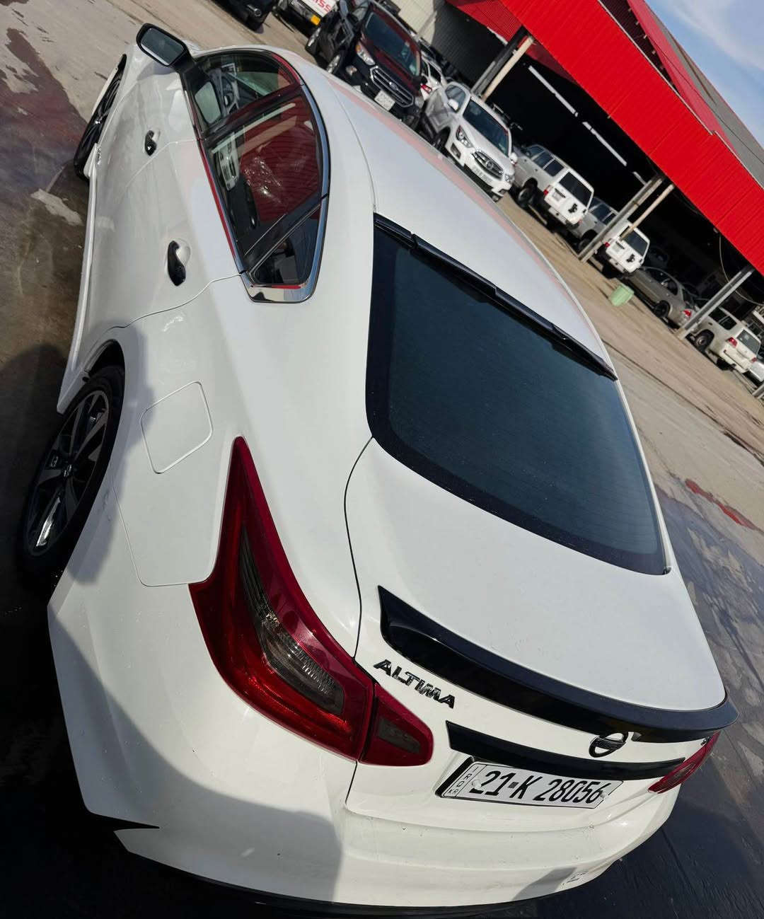 بەناوی خودای گەورە
ئاڵتیما 2018 S کامل کراوە بە SR .
بەسمە : درگا بەسمە : شەغال : کوشن کارەبای
کامێرا : ڤۆلیۆم : باڵی سەرسنوق : دژەخلیسک
حەساس تایە : تەحدید سورعە  
ماشآءالله سەیارەکە لەسەر دەقی شەریکە ماوەتەوە 
سەنەوی تا 2029 تازەیە و تایەی تازەیە 
تەنها 88 هەزاری حەقیقی ڕۆشتووە
گێڕ و مەکینەی بەشەرت برغوی بانەدراوە 
یەک پارچە و نیوی بۆیاخە بێ ناوگرتن
سعری 122 و مەجال 
لە سلێمانیم *********** السليمانية, العراق
