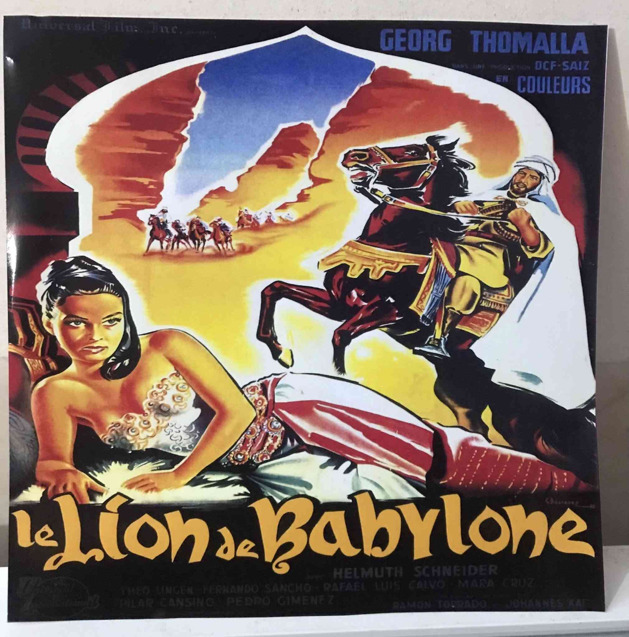 (أسد البابل)
For sale: (The lion of Babylon)
للبيع:
فلم سينمائي ٨ملم ناطق و ملون 
عنوان الفلم:(اسد بابل)
بكرةكبيرة ٤٠٠قدم
يوجد توصيل الى كافة المحافظات 
السعر :  ( ٦٥) الف


**إذا كنت صاحب هذا الإعلان وتريد حذفه لأي سبب، رجاءا أرسل رسالة إلى الدعم الفني**