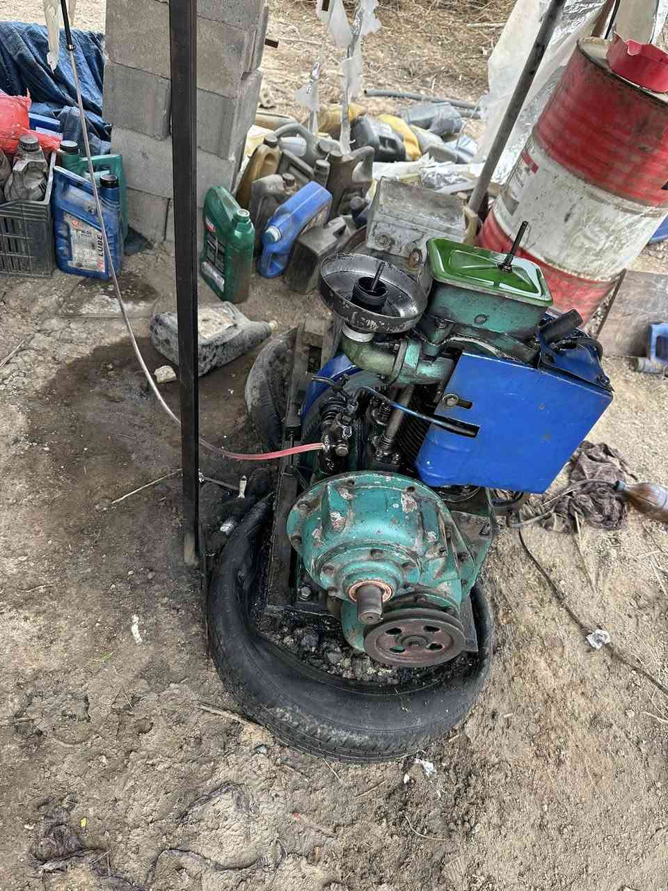 للبيع مولد هندي محرك مجفت جديد توليد جديد  7ونص كيفي  هـ ‭0788 450 6695‬ مكان ابو غريب لسعر 500وبي مجال حك لجيه
