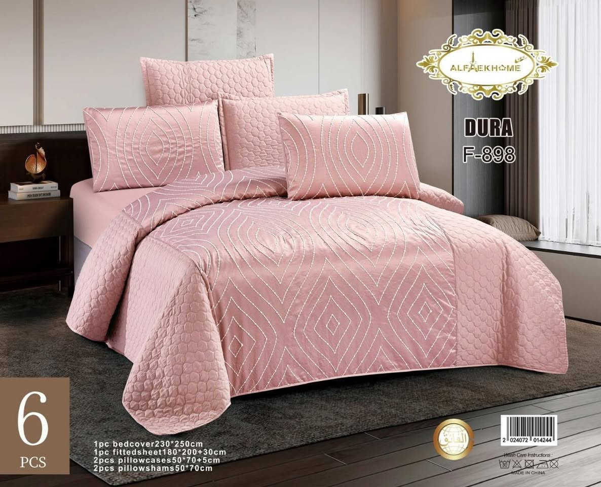 #عــــــرض_خـــــــــاص

توفر الان…..
غطوة مقرنصة نفرين ستن ✨( 6 ) قطع
تصميم ساده وجهين، خامة قطنية مريحة وفخمة
ألوان ثابتة ومطابقة 100% للصورة 💯

✔️ قياس كبير 250×230
✔️جرجف تلبيس قياس 180x200
✔️ اربع وجه مخاد قياس 50×70
✔️12 قطعة ب ألوان متنوعة
💥 القماش مكروض (مقرنصه)… 

………………………………………………

#العنوان / صلاح الدين / قضاء بلد - شارع العريض 
                   قرب حلويات احفاد علي الحمداني 

🚕🚕 توجد خدمة توصيل داخل قضاء بلد 
#للحجز_والاستفسار : واتساب ***********

