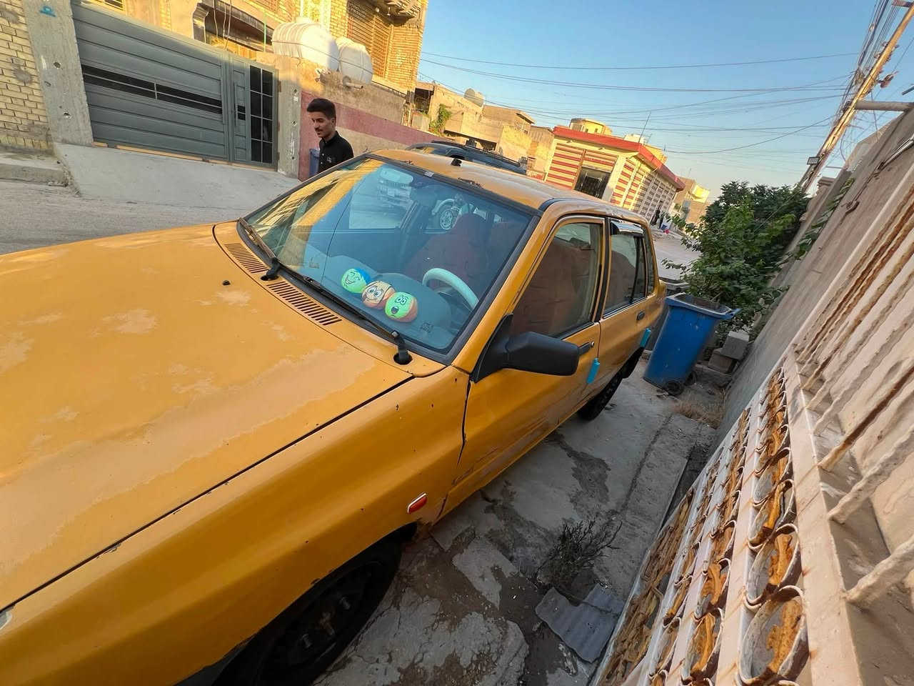 سلام عليكم سايبا.  ١٢بسمي مصفره هيه وغرامات كله كامله تبريد كامل السياره مرتبه  تحويل ثاني يوم السعر ٢٥وبيه مجال بكاني بغداد المعامل ***********
