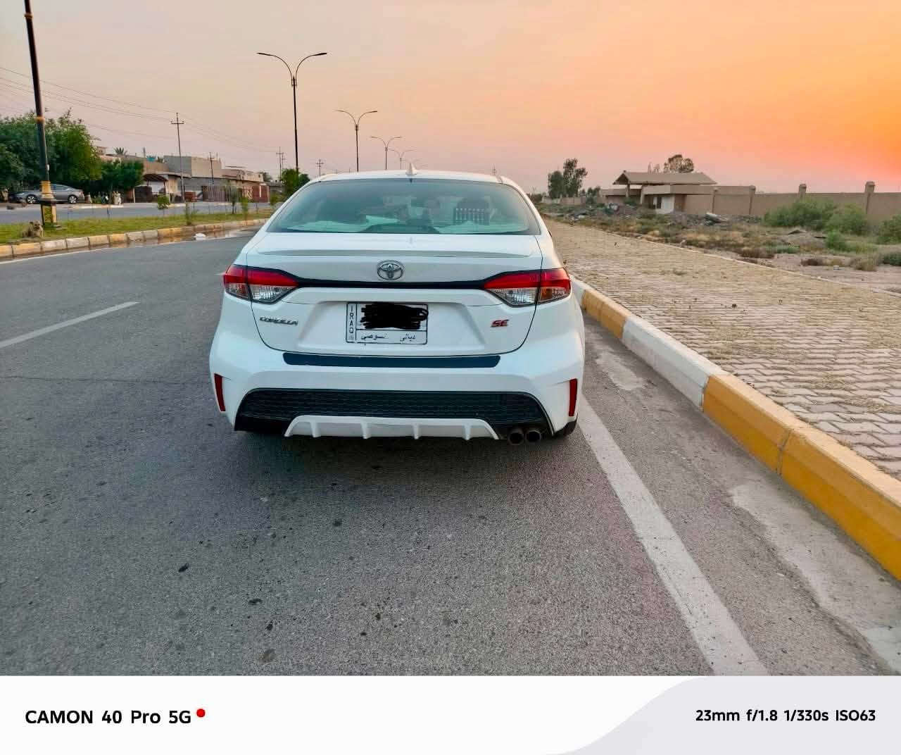 للبيع فقط  بيع مستعجل كورلا موديل 2022 لون ابيض مواصفات Se رقم ديالى صور الحادث مرفقة وايضا صورة السونار موجودة سونار حديث ،السيارة معوقين المكان ديالى /المقدادية السعر145 وبيه مجال /الرقم :***********
