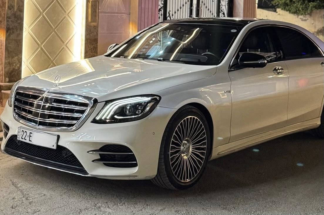 مارسيدس S560 موديل 2018 وارد الماني ضمان دولي بصمتين
لعشاق الفخامة مرسيدس رئاسي فووول مواصفات 5 دكم 
بانوراما
داخل دزاينو
كشنات تدفئة وتبريد ومساج وخزن VIP
فول بردات كهرباء 
جكات، ناظور ليلي 
كامرات محيطية وابواب شفط 
وبعد مليانة مواصفات 
ارخص S بالعراق 
مكان السيارة بغداد 
للاستفسار : ***********
