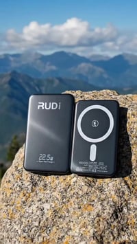 باور بانك RUDI • ١٠٠٠٠مللي • شحن مغناطيسي