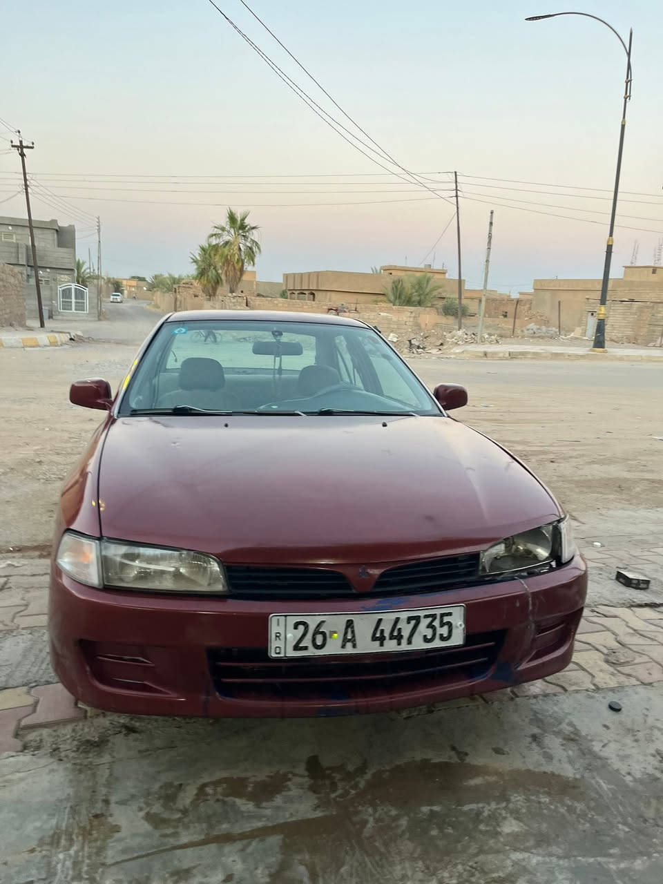لسلام عليكم
 ميستبوشي  لا نسر موديل 2001 صبغ عام جماليه سياره جاهزه من كهرباء كير محرك  تخم تايرات جديد 
تبريد شغال  سنويه جديده لحد 2028
لعنوان بيجي الصينيه سعر34
‭***********‬
