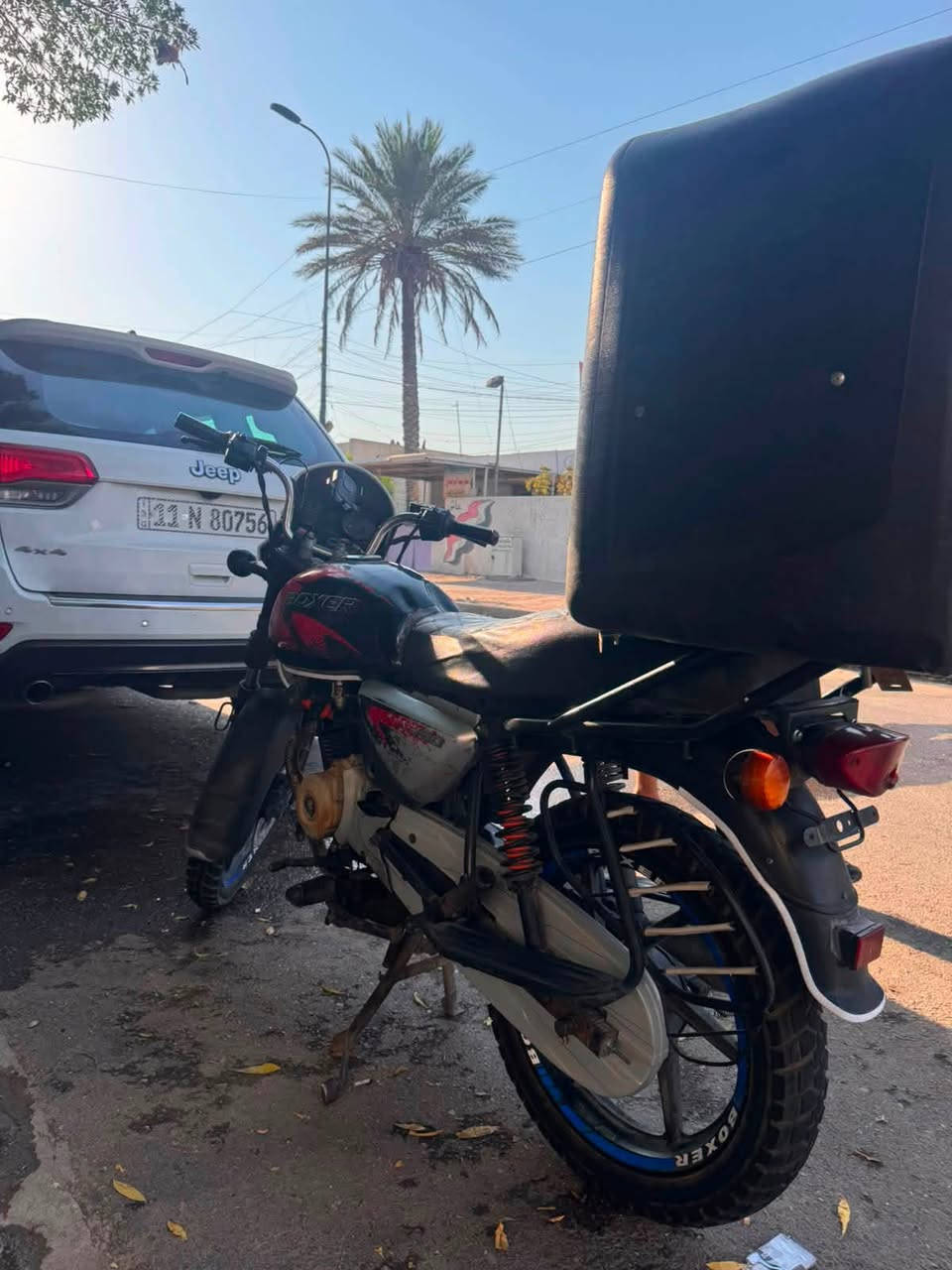 السلام عليكم بوكسر ٢٠٢٣ جبلي للبيع دراجة مال شغل  خير من الله مكان الدراجة بغداد بدون اوراق اكفلك السرقات والعشاير سعر ٨٠٠ ***********
