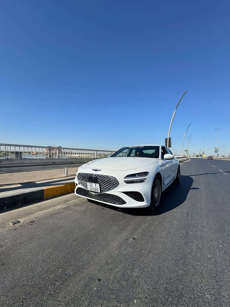 السلام عليكم جنسس موديل 2022 
G70 محرك 3.3 تون تيربو 
صبغ صفحه السكن و بنيد حادثه جاملغ خلفي و باب جه السكن 
سعر 190 و بيه مجال 
***********
