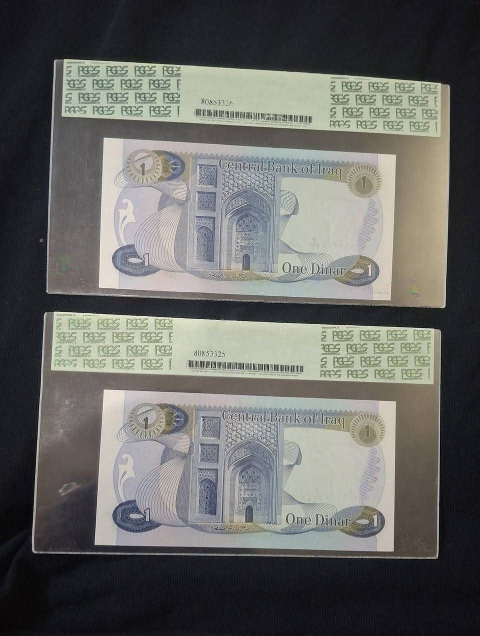 مزاد رقم ٣
دينار عدد ٢ سايلو بتقييم ٥٨ من شركة PCGS تسلسل يفتح المزاد بسعر ٤٠ الف وبدون سحب لغاية الساعة ١٢ ليلا من مساء يوم الاحد


**إذا كنت صاحب هذا الإعلان وتريد حذفه لأي سبب، رجاءا أرسل رسالة إلى الدعم الفني**