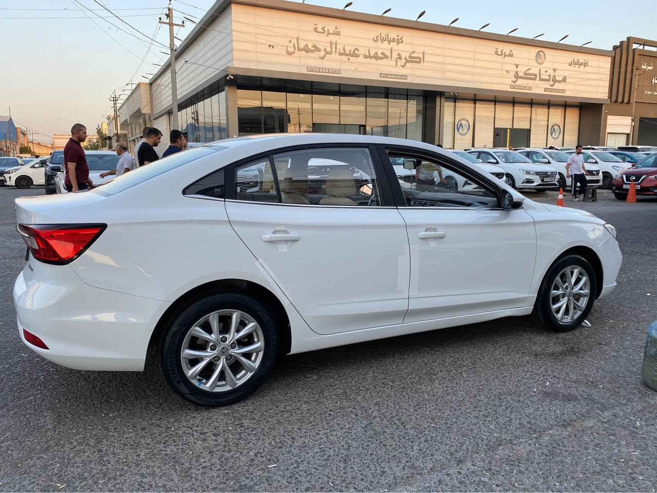 MG5   2023   Comford 
کۆمفۆرد بەسمە ناو زەرد کامیرە حەساس ڤۆلیۆم تەحکم سوکان و تەحدید سورعە لایت لید و زینون بیلادی تاخم گاعیە قالب ٢ بست pdr هەیە بێ سبوغ بێ لێدان بێ تەزرە هەمووی بەشەرت نرخی ٩٨ و مەجالی کەم 
*********** أربيل, العراق
