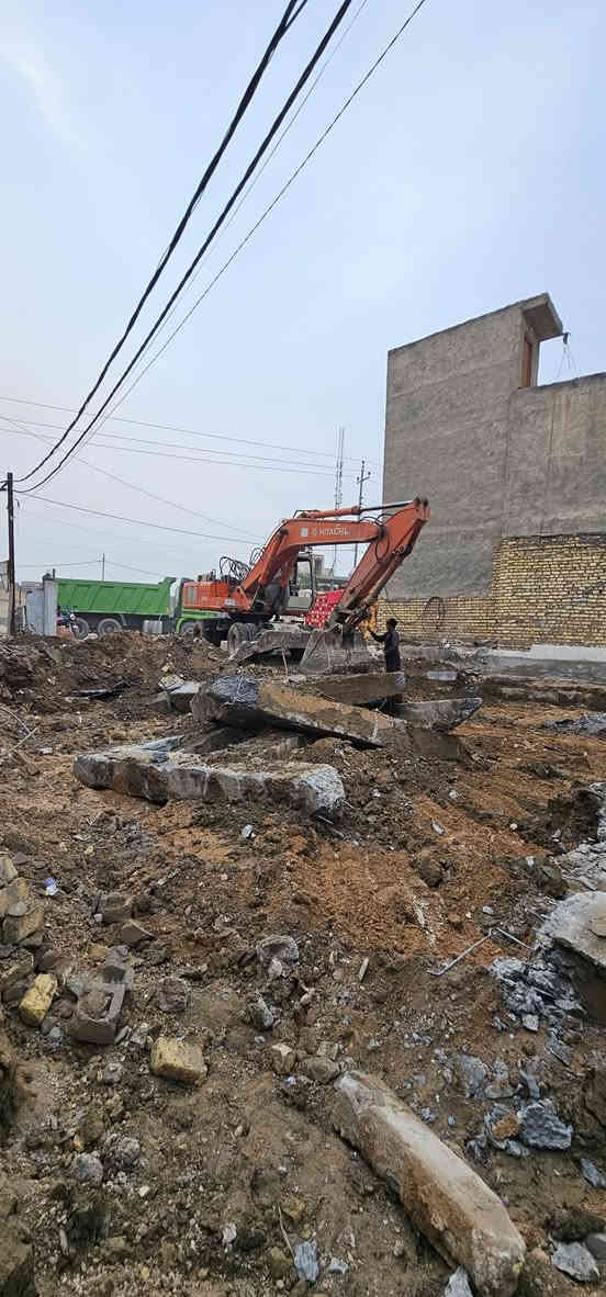 على بركة محمد وال محمد 
المباشرة بموقع جديد في قضاء المشخاب 
(هدم دار وبناء مطعم )
اوفيليا لكافة الخدمات الهندسية 
https://www.facebook.com/share/1AGzr2sttq/
(تصميم _تنفيذ _اشراف )
م.مصطفى المحنه  ***********
م.وسام الابراهيمي ***********
