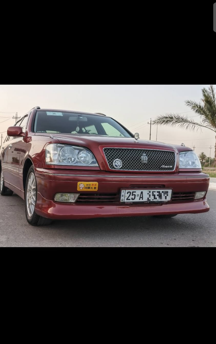 السلام عليكم
ملكه ستيشن للبيع 
موديل 2001 أصل 
رقم كركوك انكليزي دولي بااسمي 
مكفوله كفاله عامه
من الضبغ والضربه والتبديل 
تبريد شغال ثلج 
محرك ديفور 
برده خلفيه 
السياره جديده على وضع الشركه 
العنوان واسط الكوت 
رقم الهاتف ***********
 السعر اتصل وبيك خير وتدلل
