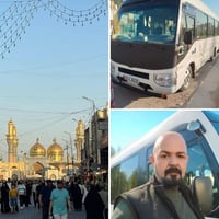 زيارة الإمام الكاظم • السبت • كوستر سياحي حديث