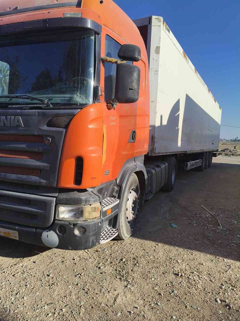 سكانيا 2006 عربانه مرسمه وراه تحويل 
للاستفسار ***********
