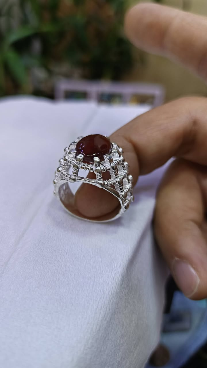 خاتم ملة باسم عقيق يماني كرزي 65 ألف مع التوصيل للطلب ***********
