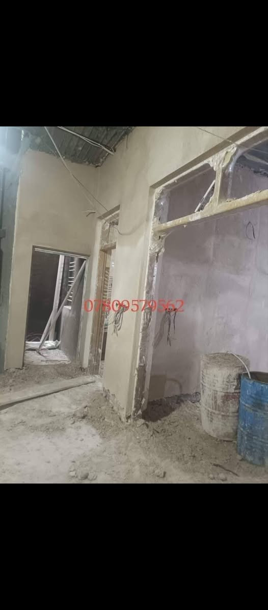 سلام عليكم شغل درجة اولى سمنت وجص و بورك وحالين متفرغ ونشتغل واجهات ترميم بيوت تفليش مكان النجف ***********.    ***********

