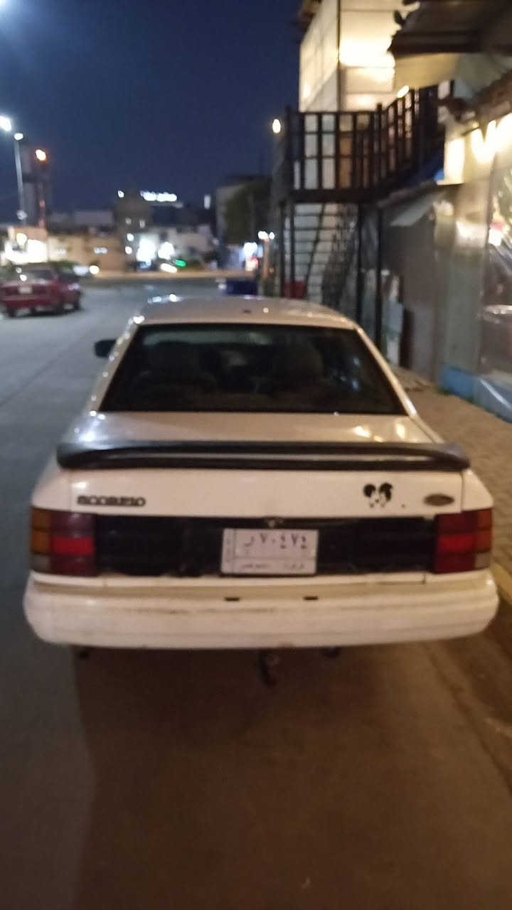 سلام عليكم فورد سكوربيو
موديل   1991
سياره نضافه فول تجي وتشَوف بعينك
سنويه عضم عاج لحد 30
رقم كركوك
كير ومحرك جديد
كير عادي
سياره نضيفه بشرط
سعر 27 بيها مجال
رقم هاتف ***********
