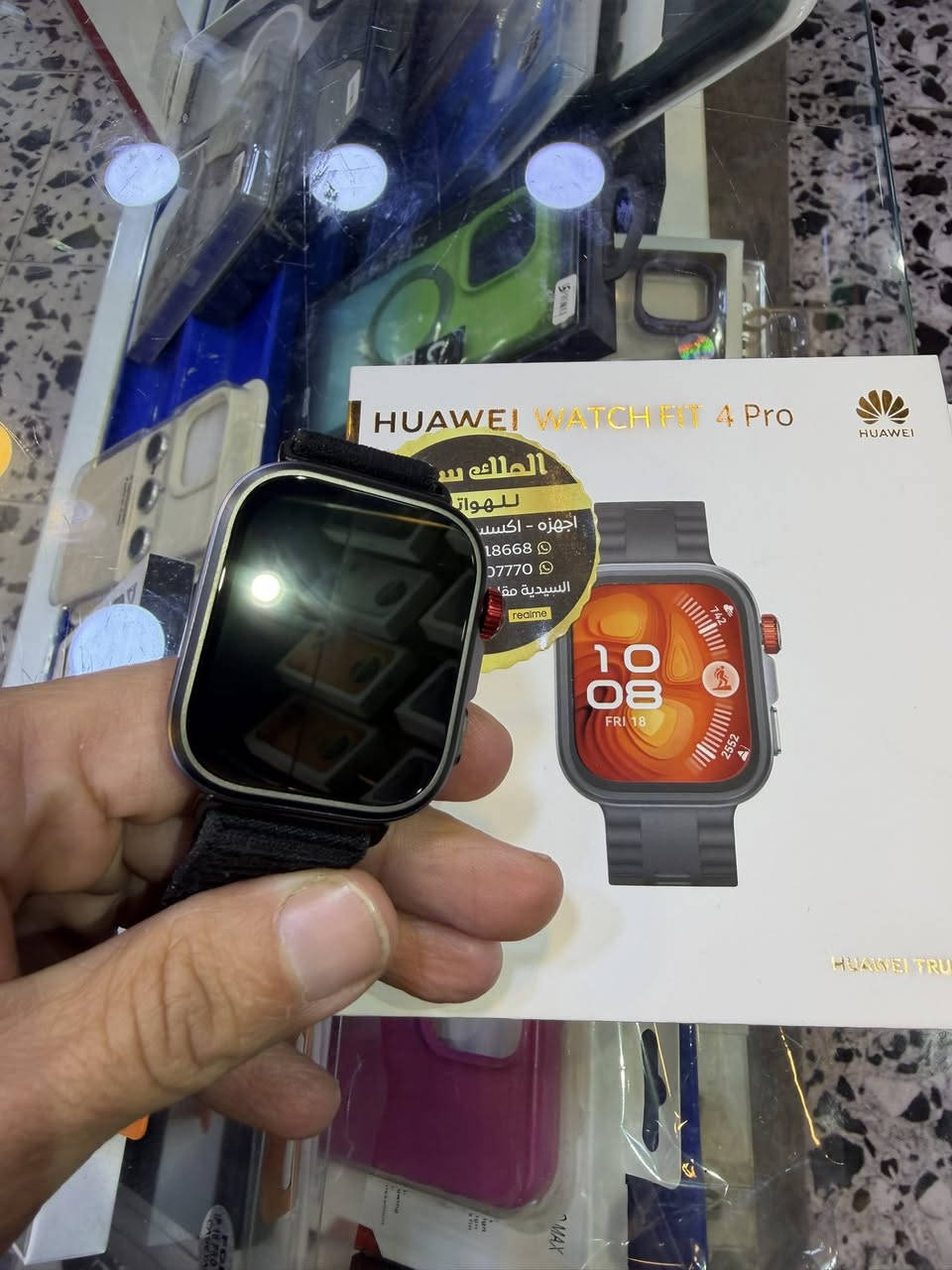 ساعه هواوي fit 4 pro
استخدام قليل جدا
ملحقات كاملة
مع سير اضافي
السعر 175000/اسعار ثابتة
الملك سنتر / السيدية
***********
