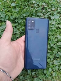 سامسونج A21s • سماعة داخلية عاطلة • شاشة مفطرة