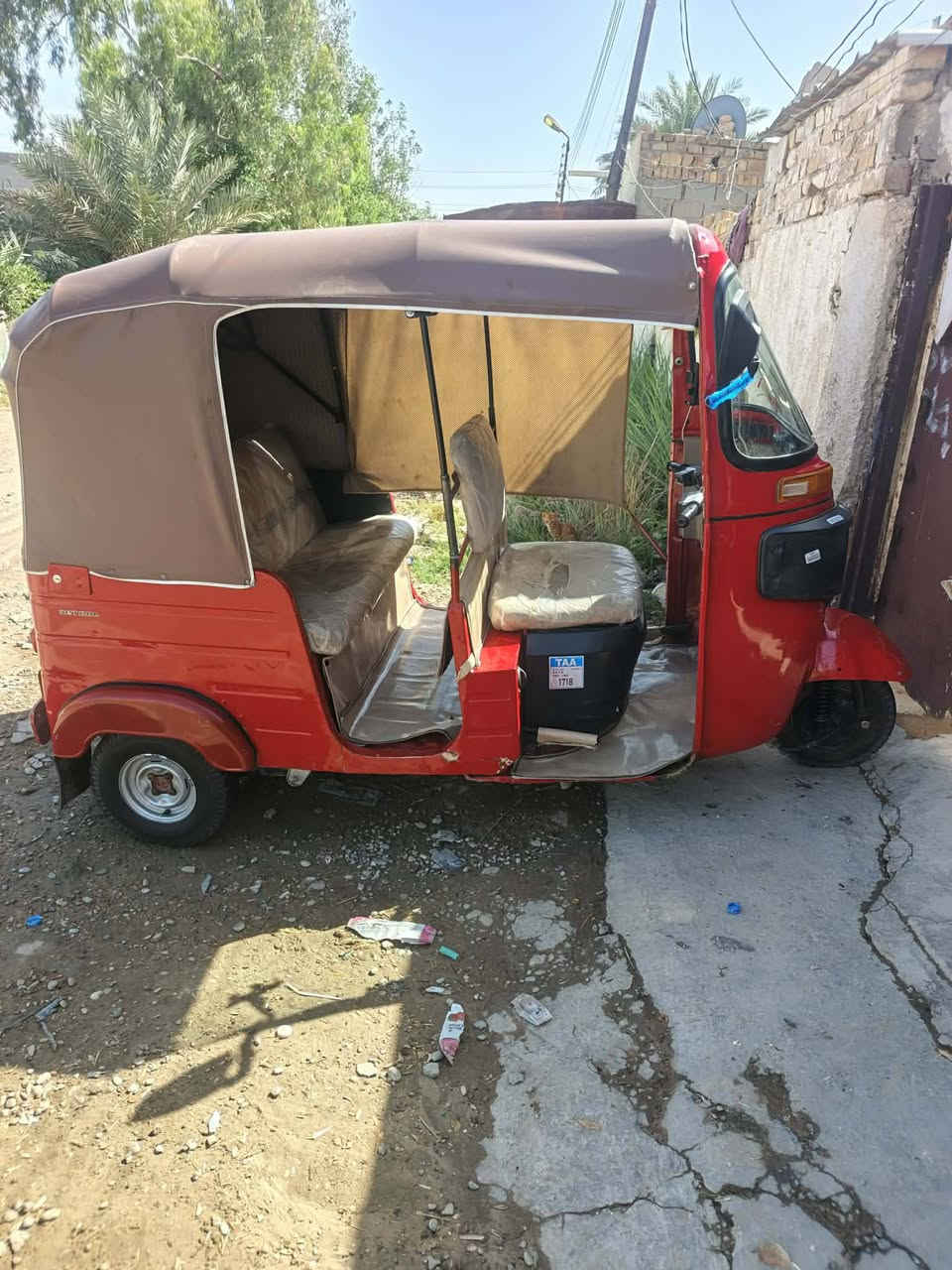 السلام عليكم تكتك لبيع موديل 18 وراق صولي تكتك جاهزه كبل لشارع السعر 3600وبيهه مجال قليل مكاني حله بي غرق مكلف للنشر  رقم راعيهه خاص مارد هذه رقم راعيهه ***********  مصطفى عباس
