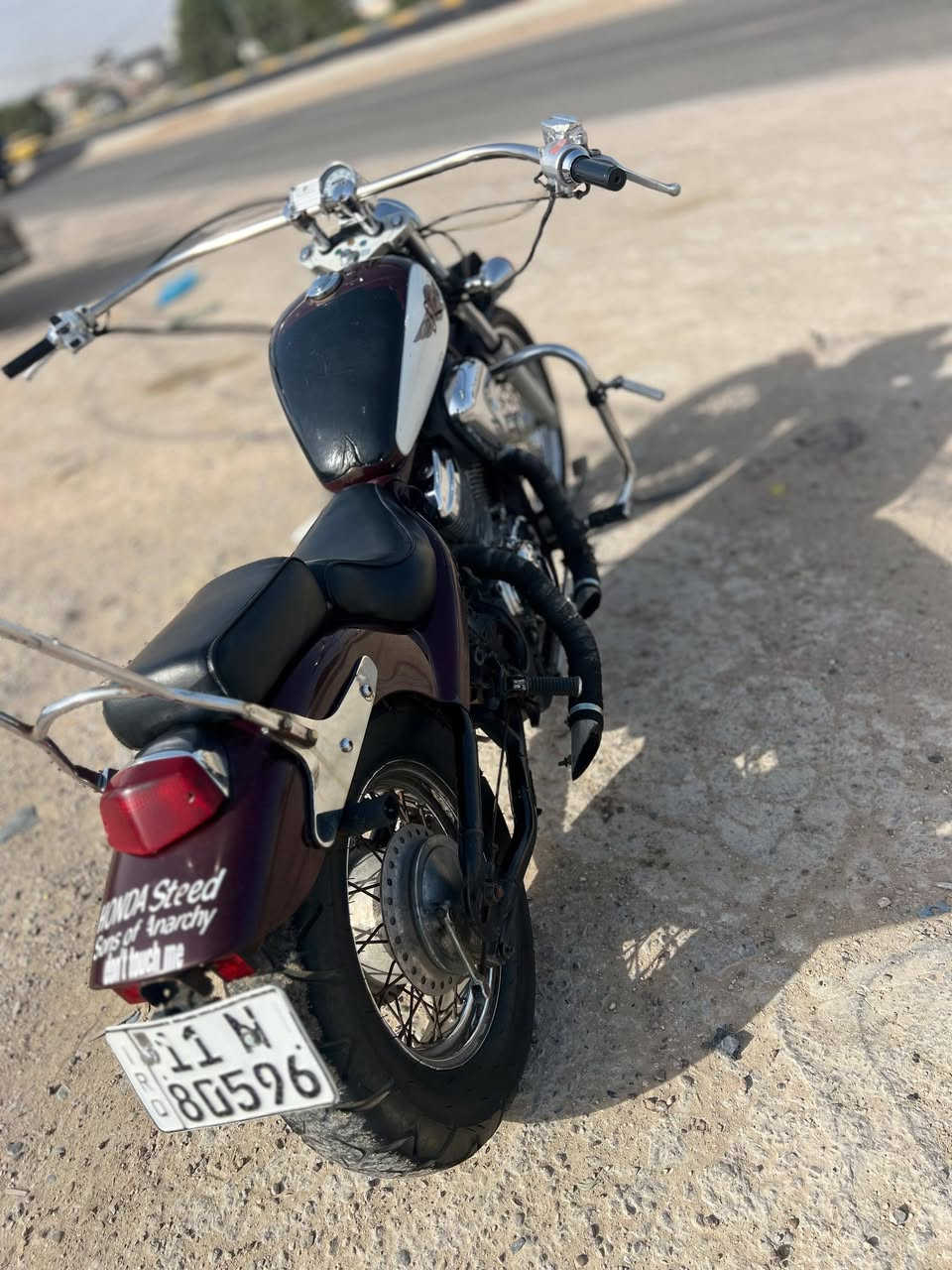 ألسلام عليگم أحبتي.... 🧿💫
...للبيع ❤️‍🔥 الشراي يدلل.🫂
Honda Steed. 400cc
قطعه مرتبه.،🫂 ومكفوله❤️‍🔥
 كير مكينه كلجات جدد جدد 👌💕
مرقمه بغداد الحبيبه وبسمنه احبتي
 🛌 .....وارقام الجدد نكليزي ،🫀
GOD 🧿❤️
عليهه ادامه كامله من كابريتر بلكات من فلاتر بانزين ودهن وكوله اصلي 🧘‍♂️
درع كامل امامي  
زوج تايرات نضاف خلفي امامي 
سكان تفصال ومتوفر غير قطعه اذا ماراغبه 💯🦋
.... 
ومابيها اي مشاكل الحمد الله
 فقط ملاحضات جدا بسيطه 💯
السعر
16$
وبيهه مجال بسيط
مكانهه. كربلاءء ومتوفر نقل للراغب 🫀...
اخوكم سيد مهدي  ***********
