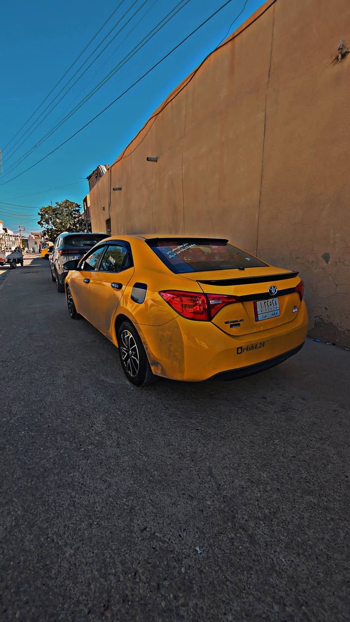 ‏‎‏﷽
كورلا ٢٠١٩ se 
بونيتي رةشة 
جاملغي كوراوة بةبيلاد 
مكينةي ١٨ غاز و بةنزين 
كيرو مكينةي بةشةرت 
كارتي بةنزينيشي هية 
سعر  ١٥٦ مجال
كورينةوةش اكةم 
***********
***********
