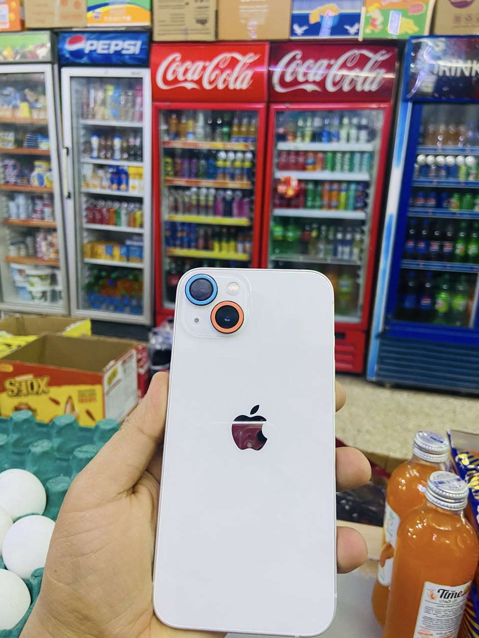 ⚫ايفون 13 عادي للبيع (فقط)
⚫ الون ابيض⚪ نضافه 100%
⚫بطاريه🔋87 شرط
⚫ ذاكره 128GB
⚫جهاز نضيف ما مفتوح 
للستفسار الاتصال  علـّۓ  الارقم
*********** واتساب او اتصال
*********** اتصال فقط
