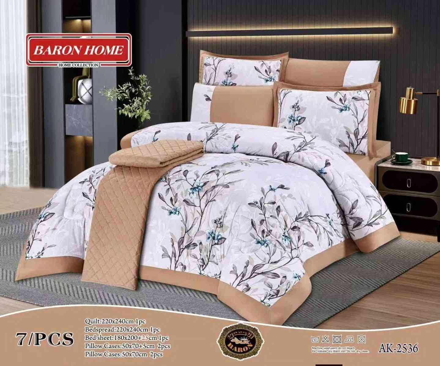 لحاف درجه اولى 
لحاف نفرين قطني 
🔹️يتكون من سبع قطع
🔹️اربع وجو مخاد ثنين ساده ثنين مشجر 
🔹️تلبيسه دوشك قياس 180×200
🔹️لحاف قياس 220×240 
🔹️غطوه مقرنص قياس 220×240
متوفر خدمه توصيل للكل المحافظات 5 
#الكمية_محدودة_لحق_حالك_قبل_نفاذ_الكمية⌚️


**إذا كنت صاحب هذا الإعلان وتريد حذفه لأي سبب، رجاءا أرسل رسالة إلى الدعم الفني**