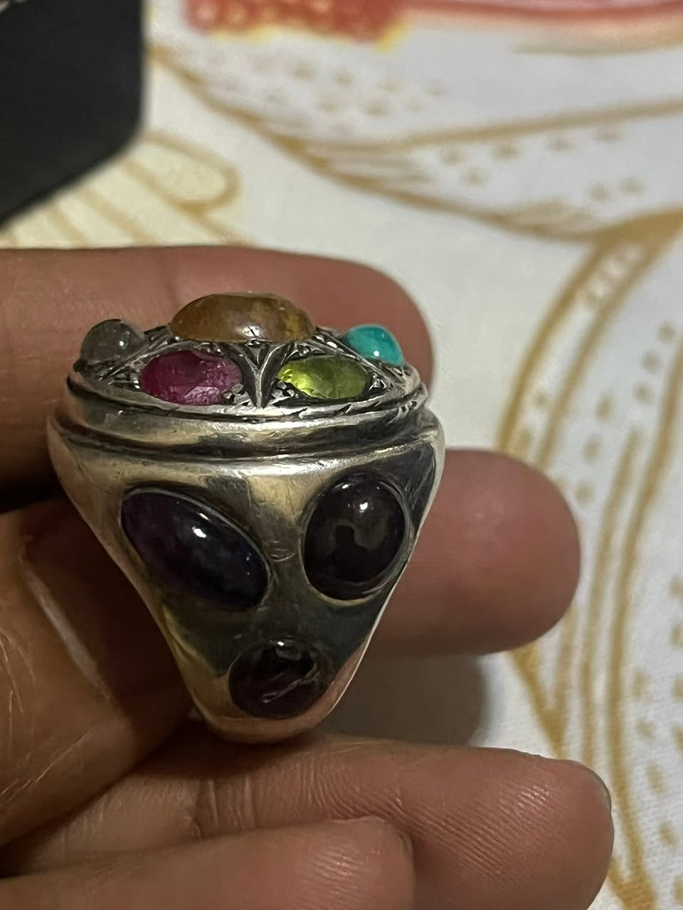 خاتم جامع الحجار كلهن اصليات شرط175 الف ***********
