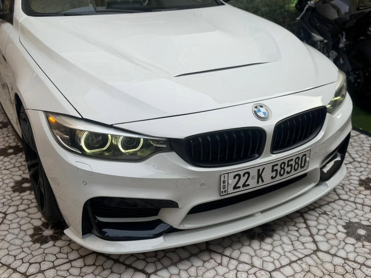 Bmw 430i 2019 kit M4 اصلي مو تجاري
مواصفات / فول 1/1 للرادار

ماشيه 64 الف  فقطط جديده كارتون

فتحه سقف 

كشنات جلد تدفئه

خزن ميموري 

رادار امامي 

ردارات جانبيه 

هيتر مري 

فول للعين داخل بيج اصل 

الغراض العليها / 

بنيد M4 cs اصلي + البنيد البلادي انطي وياه سياره هديه بدون صبغ

دركه كاربون فايبر اصلي M4 

دعاميه اماميه + لحيه M4 

دعاميه خلفيه + دفيوزر + زعانف M4

دوسات جانبيه M4

سبايدر خلفي M4 

ويل اصلي اصليي هم M4 

كفرات فجوج 

مري باتمان 

بدون نقص برغي 

حادثها : باب مبدل نفس لون + جاملغ هلفي صبغ فقطط
***********
