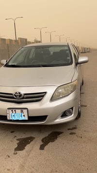 كورلا كورلا 2009 وارد امريكي بدون ضرر محرك 1800 بيها فقط 3 قطع صبغ بدو...