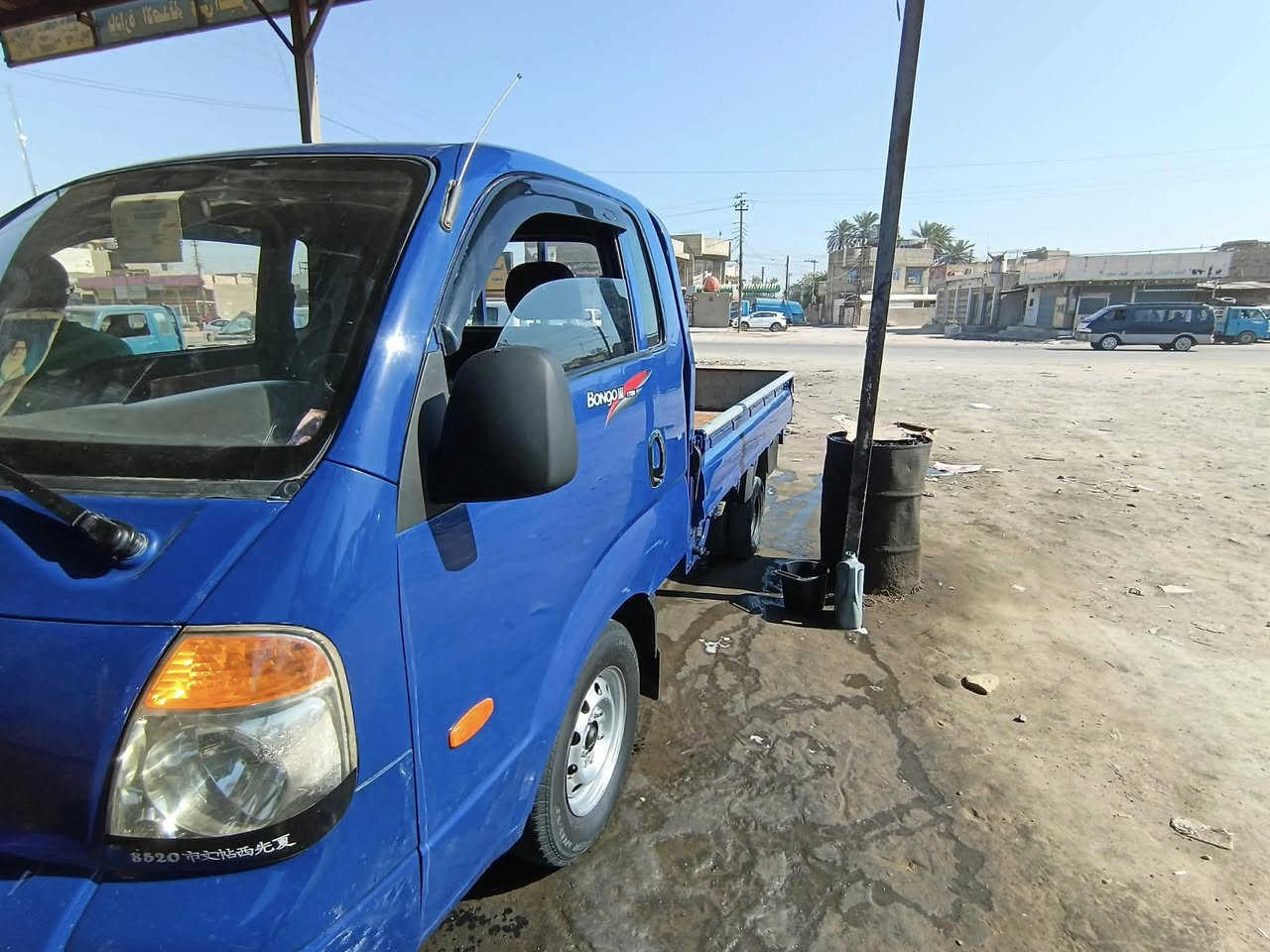 سلام عليكم شباب كيه زركه  بصبوقه جماليه لموديل ‏2008مسعر بام ونوزل سياره حلوه حله من بصوره العنوان بغداد المعاملة ***********
