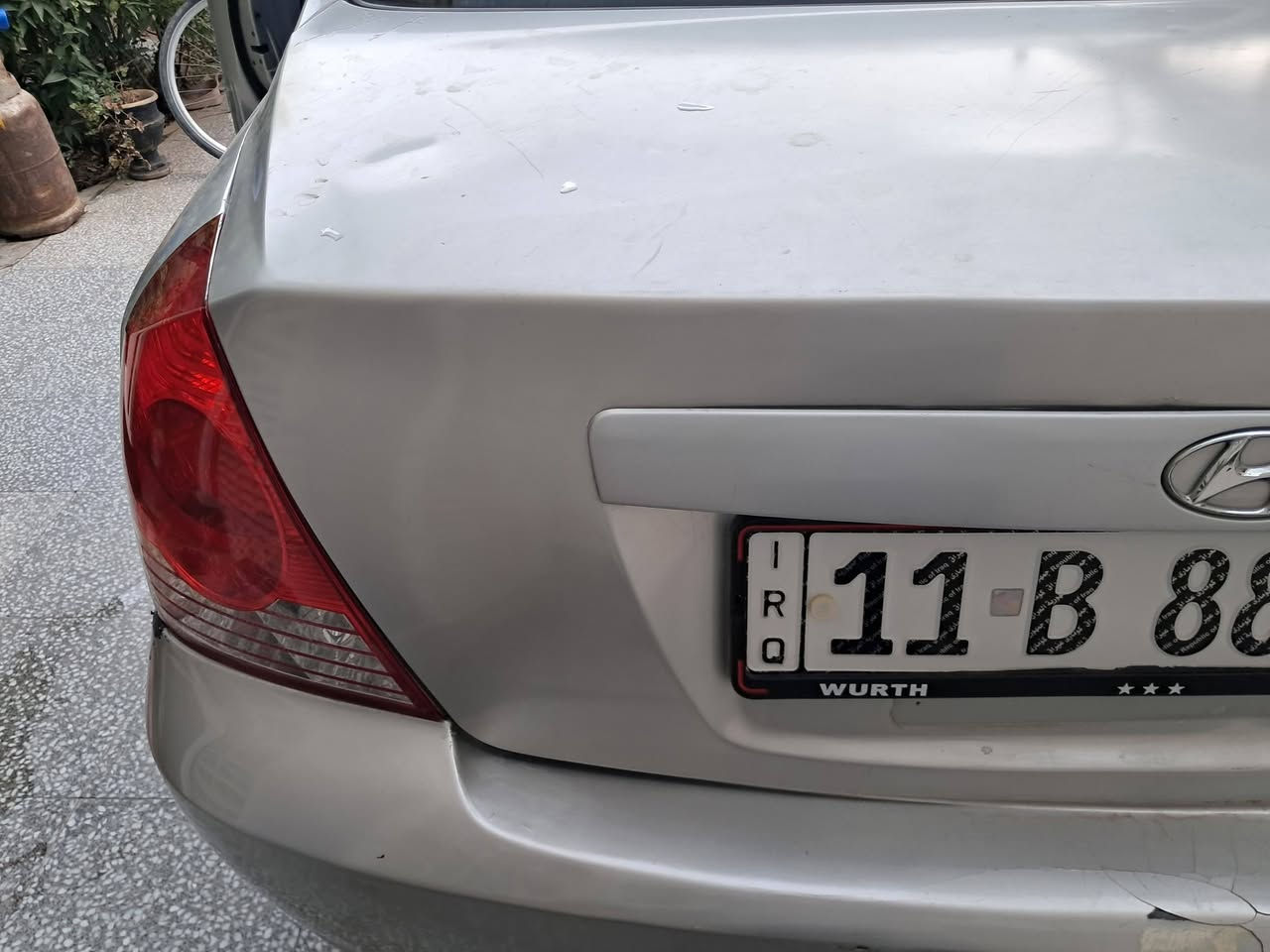 النترا ٢٠٠٦ رقم بغداد دولي بسمي مكينه ٢٠٠٠ ضرر جاملاغ خلفي بدون دواخل تبريد تدفئه تخم تاير مكينه جديده مكان بعقوبه سعره ٧٥ ورقه ***********
