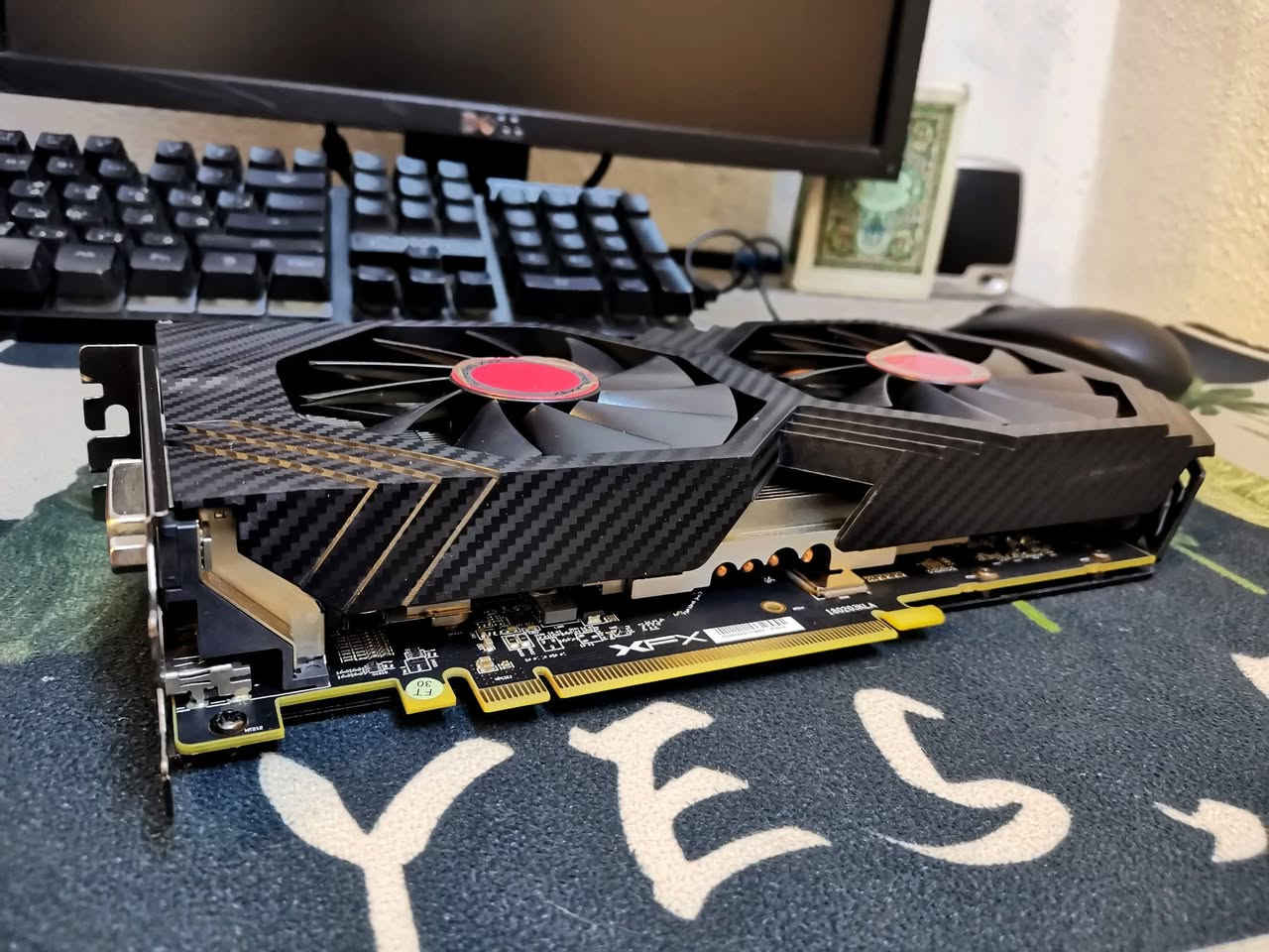السلام عليكم كرت للبيع  RX 580 8G نضيف ما مفتوح ستيكرات الوكالة كما موضح بالصورة 
Radeon RX 580 GTS XXX Edition


**إذا كنت صاحب هذا الإعلان وتريد حذفه لأي سبب، رجاءا أرسل رسالة إلى الدعم الفني**