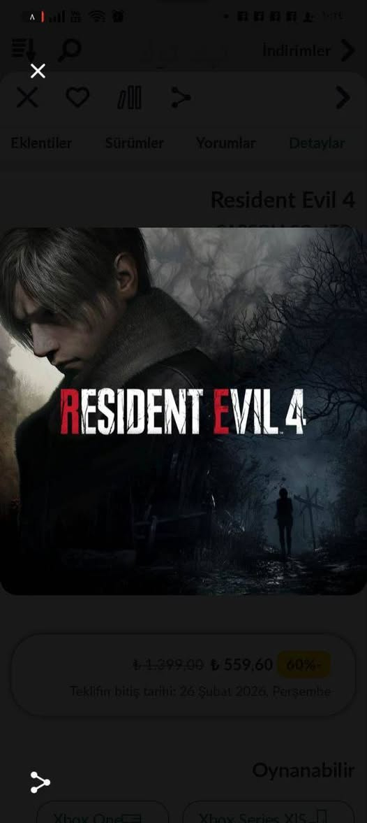 سلام عليكم 
حساب مشترك يحتوي على: 

Resident Evil 4 Remake 
Resident Evil 4
hollow knight silksong 
(حساب مشترك) 

السعر:  5 الف


**إذا كنت صاحب هذا الإعلان وتريد حذفه لأي سبب، رجاءا أرسل رسالة إلى الدعم الفني**