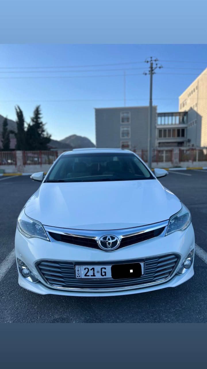 ﷽
‏Toyota avalon 
مۆدیل : 2013
مواسەفات: LIMITED برمی دوو حاسە
ماوەی رۆیشتن: (83)هەزار کیلۆمەتر رۆشتوە بەشەرت حەقیقی
(بێ بۆیاخ بێ شوخوت بێ سارد نمونەیە لە جوانی )
چوارتایەی Toyo لۆکی لەسەرە 
سایارەکە بە ناو خۆمە رەقەم و ژینگ و رێگەوبانی تازەیە
سەیارەکە هەموو گیانی بەشەرتی سفر سفرە 📦✅
نرخ (248)$ معامەلە
‎0751 011 9421   .. ژمارە موبايل
  
شوێین : رانیە_سلیمانی
  تکايە گەر موشتەری نیت تێل مەکە 
لەگەڵ رێز... رانية, السليمانية
