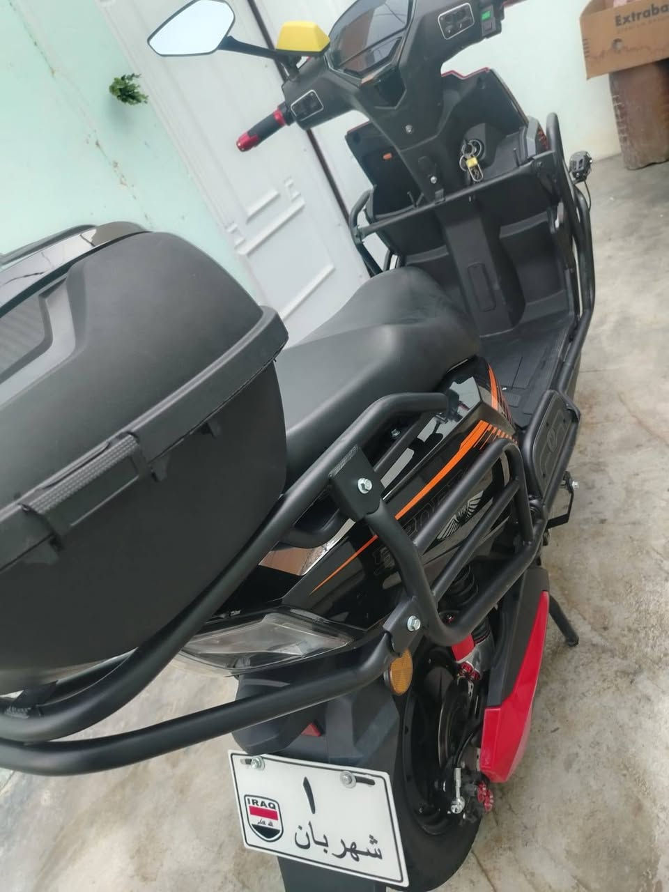 دراجه سكنس مدرع شحن للبيع مستخدمه شهرين فقط ***********
