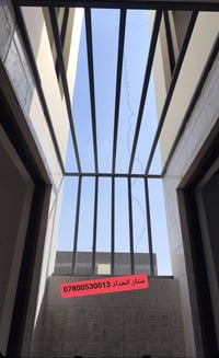 #حدادة عامه #متنقله🚛 ابواب🚪شبابيك سقائف كرفانات 🏠مناور كل شي وحسب الطل...