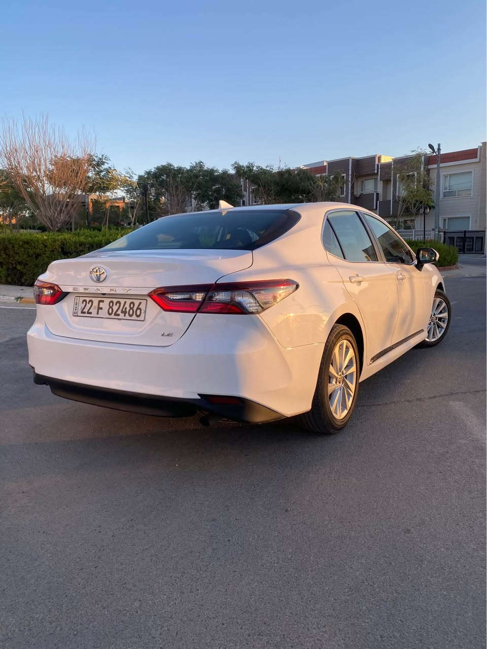 ‏بسم الله الرحمن الرحيم
تويتا كاميري ‏وارد أمريكي 
رقم اربيل  جديد نافذ لـ 2028

الرجاء الشراي يتصل    /   رقم /***********
السعر 191 بيه مجال 

فقط ‏بيها ‏قطعه  وتبديل باب خلف سايق بلاد
‏حتى لايتات بيلادي اصلى ‏دبل زينو
بدون دواخل شرط
بدون ‏تبديل شرط
كافة ايرباگات سليم بشرط100‎%‎ 
سياره نضيفه لوك
موصفات LE
موديل 2021 
ماشية 41mil 
‏لون أبيض 
المواصفات : 
1-فول تحكم ستيرن
2بلوتوث + aux + usb
3-نضام قياده أيكو + سبورت + نورمل  
4-كير أوتو + عادي
5-مانع انزلاق
6- مثبت سرعه 
7-نضام ABS
8-حساس أطارات
9-شاشه كبير 
12-رادار نقط العمياء
13-رادار الخطوط البيضاء
14-لايتات زینون بیلادي 
15-ويل ‏كب
16- ‏داخل أسود 
18-كشن كهربائي 
19-محرك 4 سلندر (2.5)
ملاحظات 📝 "
صور الحادثه موجوده بالمنشور 

ملاحظه :- السياره مكفوله لغد شاصي تكم دواخل كلشي بشرط اكفلهه بلعقد
السياره جاهزه ومابيهه اي نقص على وضع الشركه
مكان ديالى خانقين خناقين, ديالى
