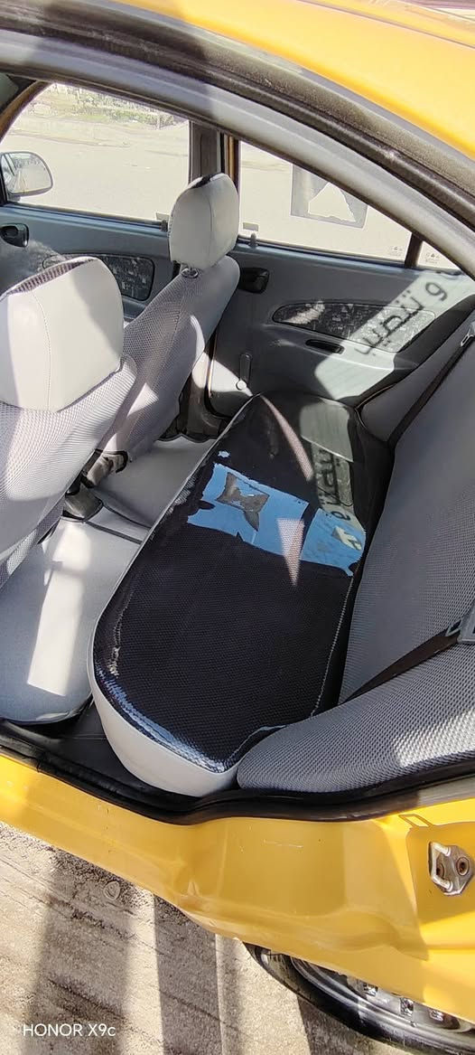 سلام عليكم طيبة مديل ٢٠١٥ بغداد
باسمي مصفرة هيئة وغرامة
تخم تاير جديد + صبغ ويالة حراري
لاضربة  لاصبغ  بس جراد وشخوط موضح بل صورة
دوشمة  تفصال عام  عدة تنتة  كاعيات سفاري تفصال
دبلات وقواعد امامي وخلفي  و عبوة فيتبم  ومجاول وبلكات  واير بلك كلة جديد
مكينة لاتبخير ولا تنقيص. تبريد ثلج .ومااشتغل بيهة تكسي علة كد شغلي صيانة  . رايدهة ب ٤٢ بيهة مجال 
ملاحضة بس الجويتر  عاطل.  ***********  وبلعافية عل ياخذهة
