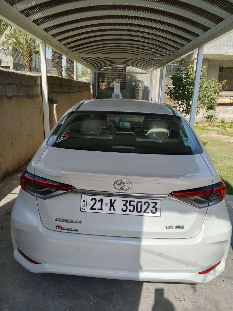 كورلا 2023خليجي شركه جيهان ماشيه 37مكفوله فول مواصفات السعر 180بيهامجال العنوان بغدادرقم صاحب السياره ***********
