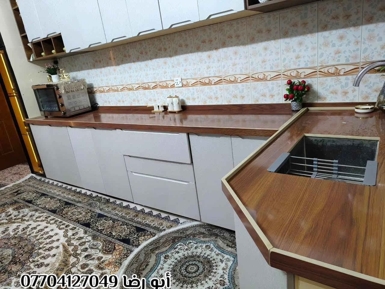 🌹🏠🏡(مجمع الأميرات للأثاث) 🏡🏠🌹

⁨ ⁨ ⁨ ⁨ ⁨ ⁨ ⁨⁨ اللـــــــــ(صلِ ؏ محمـﺩ ﯛال محمـﺩ ﷺ)ــــــــهم 

⚜️ من بيت الزبون ⚜️                                       🧿🧿

#تم_إنجاز_مطبخ_الأخ__أبو_علي 🌷🌷
الفخامة والاناقة والجمال 🫶🫶💥💥
من أجمل المطابخ على نمط المودرن وكلاسيك يجمع بين الأناقة والجودة... نظام الدبل ملحق...🤳
حيث يجتمع الإبداع والفخامة! 🔥
1️⃣الداخل والخارج خشب تركي HDF   
2️⃣سطح كوارتز طبيعي 
3️⃣حوض سنك سل ستيل 
4️⃣ 3 نرمايد سل ستيل مقاومة للصدأ 
5️⃣ خامات فاخرة تدوم طويلاً
سهله التنظيف وتدوووم لسنوات...... 🕰️
مطابخ بطابع عصري فكره تصميم تغير مطبخك كامل 🍽️

💡 حان وقت التغيير! اجعل منزلك يعكس ذوقك العصري! 
..... 🌹

البيع بالنقد وبالتقسيط المريح💵💵

للـــــــــحجز والاســـــــــــــتفسار مراسلة الصفحة 📩
اوالاتصال على الرقم ⬇️
📞*********** (ابو رضا)
احمد الأرناؤوطي 
_________________________________________________

🌍العنوان 📍📍ديالى /ناحية جديدة الشط/ البعبدي /قرب مضيف الامام الحسين _مجاور مثلجات ليمونه 

           ❤️❤️ٱهـُ‘ـُلُٱ وٌسُـ‘ـُهـُ‘ـُلُٱ بُـ‘ـُكُـ‘ـُمُ❤️❤️

#مجمع_الأميرات_للاثاث
